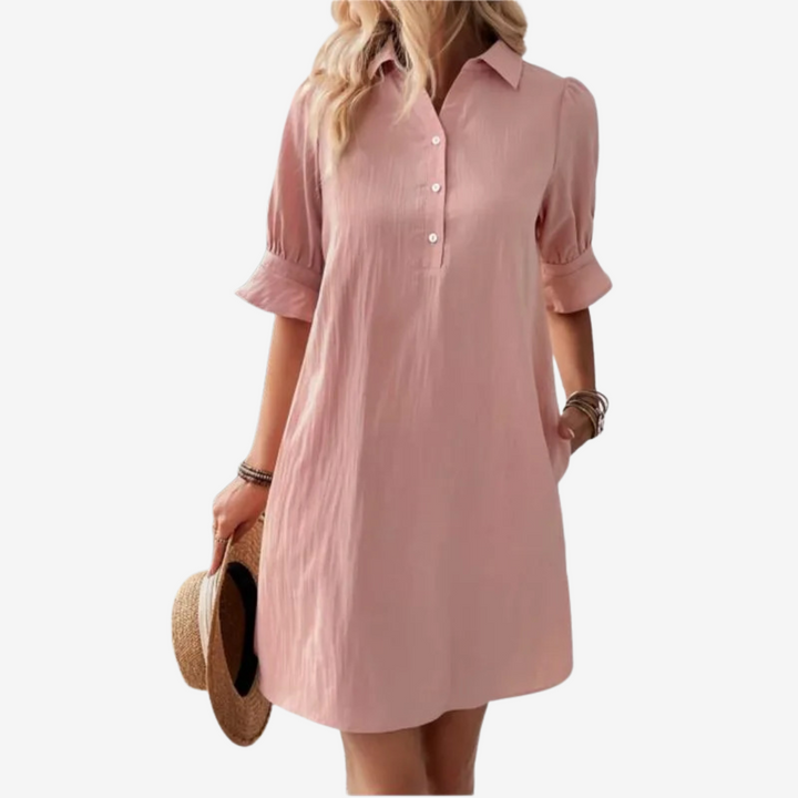 Lunaria Shirt Dress - 2