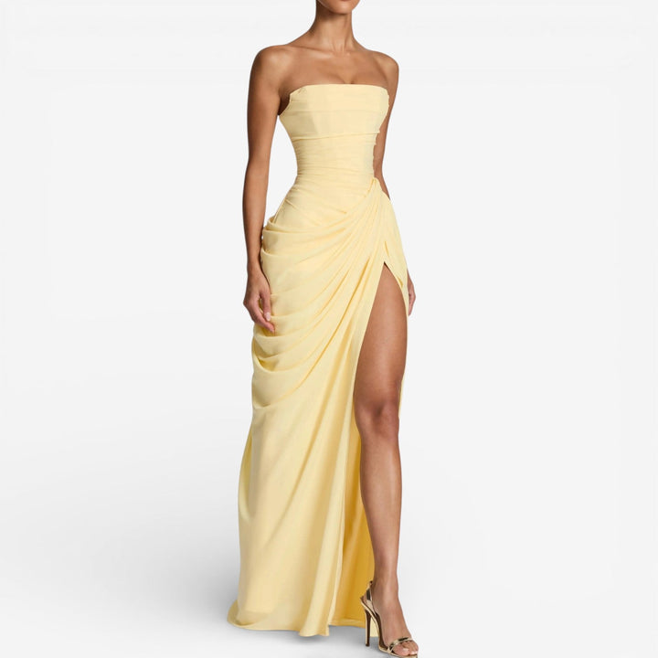 Angelina Strapless Maxi Dress