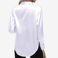 Alvira™ Camisa Elegante de Seda 16
