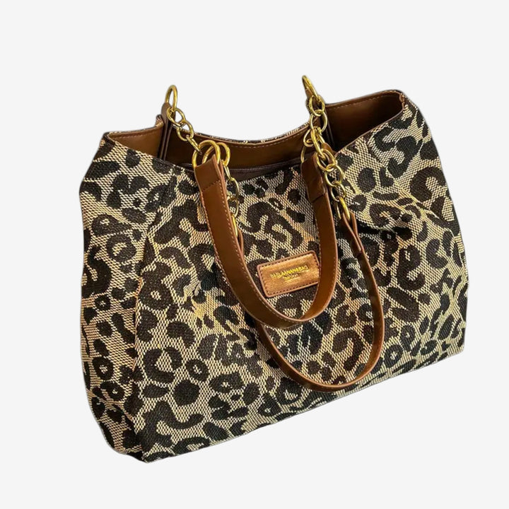 Lena Leopard Print Chic Bag