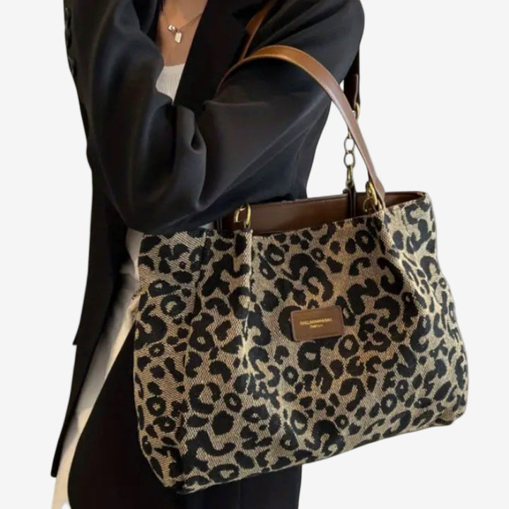 Lena Leopard Print Chic Bag - 2