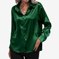 Alvira™ Camisa Elegante de Seda 13