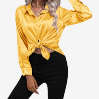 Alvira™ Camisa Elegante de Seda 28