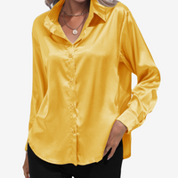 Alvira™ Camisa Elegante de Seda 26