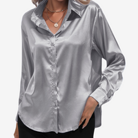 Alvira™ Camisa Elegante de Seda 30