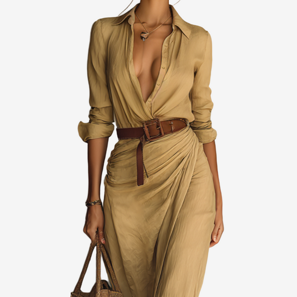 Alena Vestido Maxi Elegante