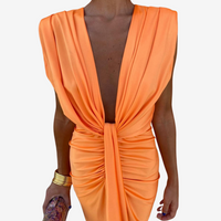 Assia Vestido Midi Drapeado 5