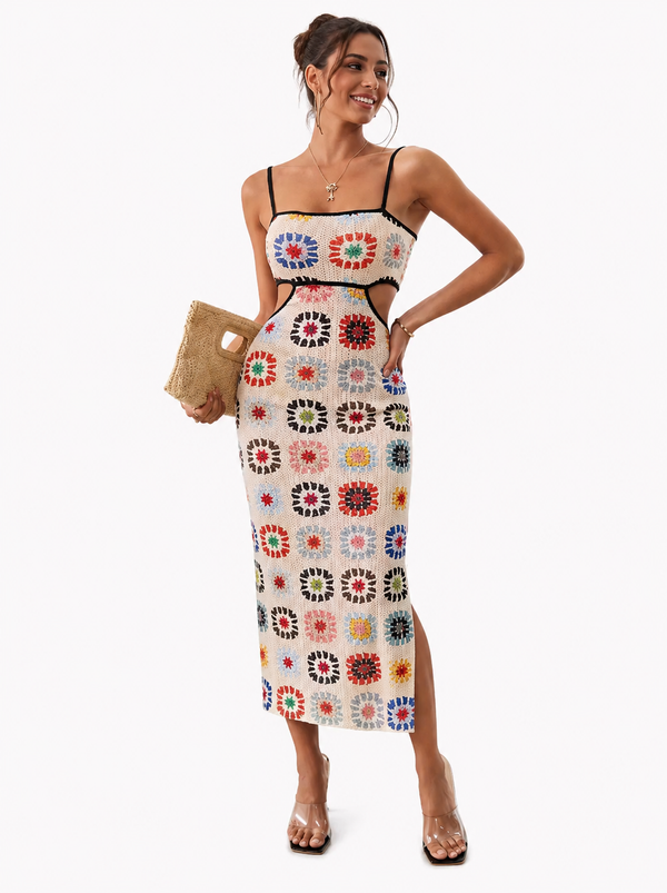 Alessia™ Vestido Elegante Crochet