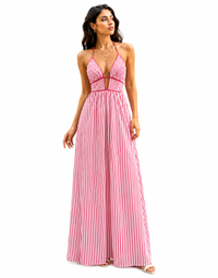 Camila™  Vestido Maxi Elegance Rayas 6