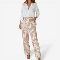 Rosanna Conjunto Estampado Elegante 1