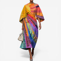 Zaquia Vestido Midi Estampado 1