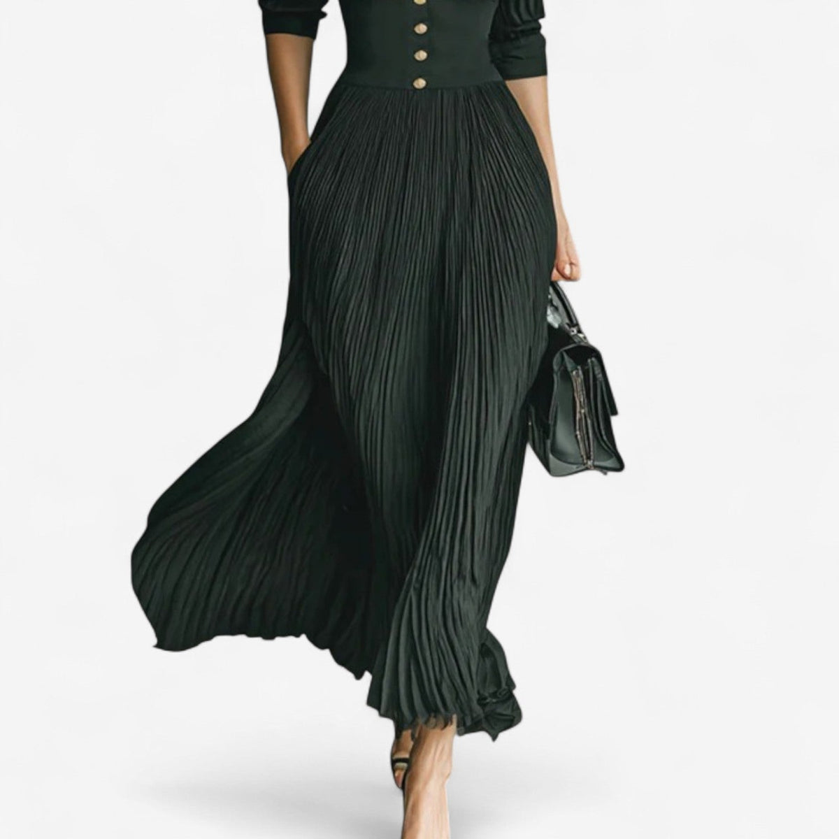 Carine Maxi Plisado 3