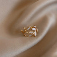 Issabeau™ Anello regolabile con fogliame 4