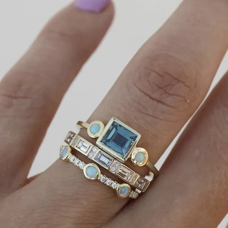 Angelini™ Anello blu 1