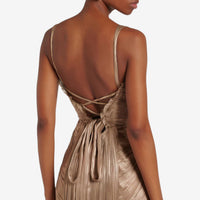 Aliona Vestido Manga Larga Plisado 4