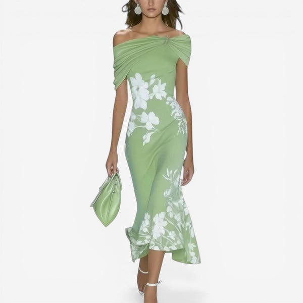 Glaiza Vestido Midi Floral