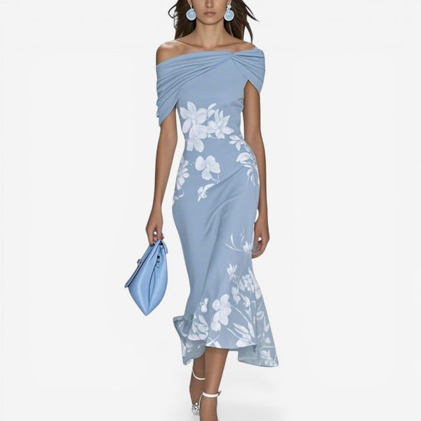 Glaiza Vestido Midi Floral