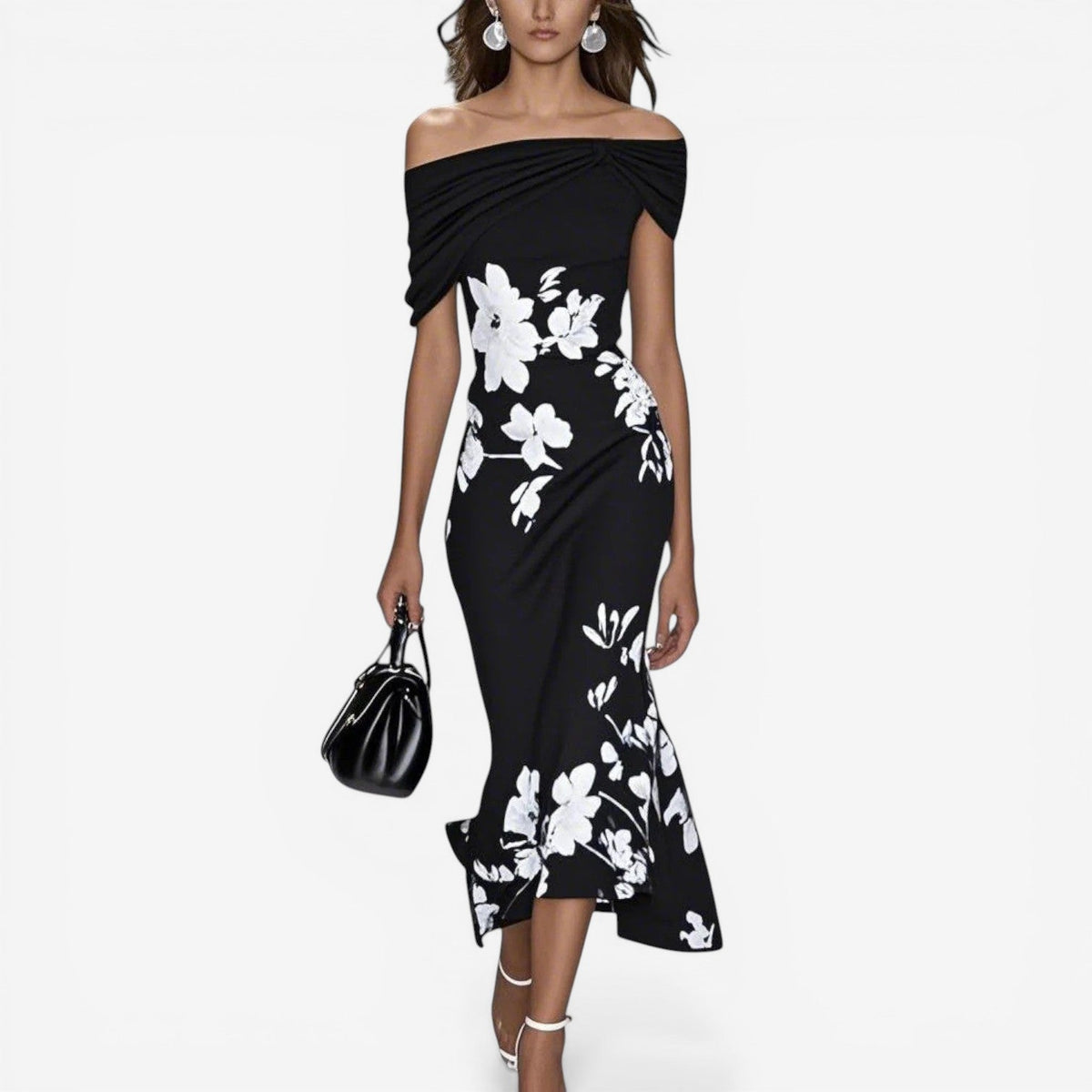 Glaiza Vestido Midi Floral 3