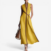 Allena Vestido Cruzado Moderno 4