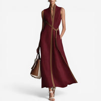 Allena Vestido Cruzado Moderno 5