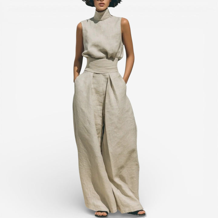 Nina™ Conjunto Estival Pantalones Amplios