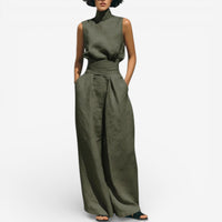 Nina™ Conjunto Estival Pantalones Amplios 5