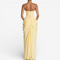 Angelina Vestido Maxi Strapless 4
