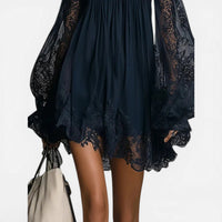 Julliana Vestido Corto de Encaje 4