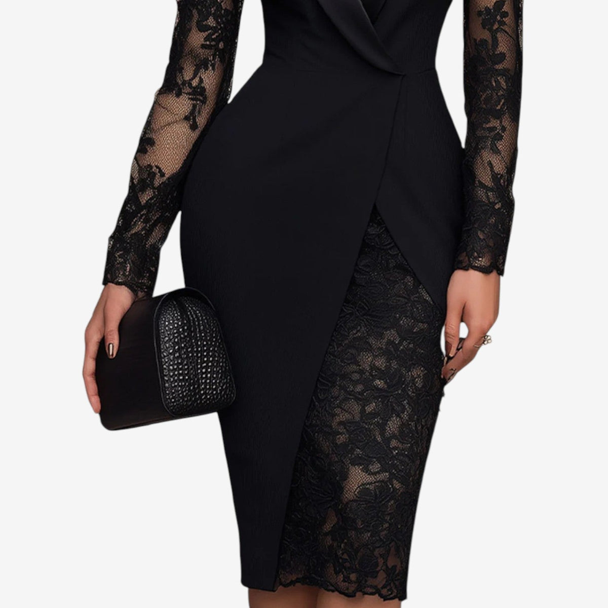 Annabelle Vestido Elegante de Encaje 4