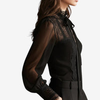 Elegant Sheer Blouse Tetyana 2