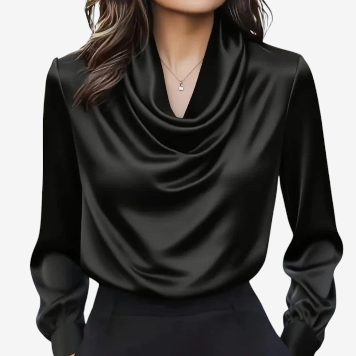 Katia Blusa de Cuello Drapeado 4