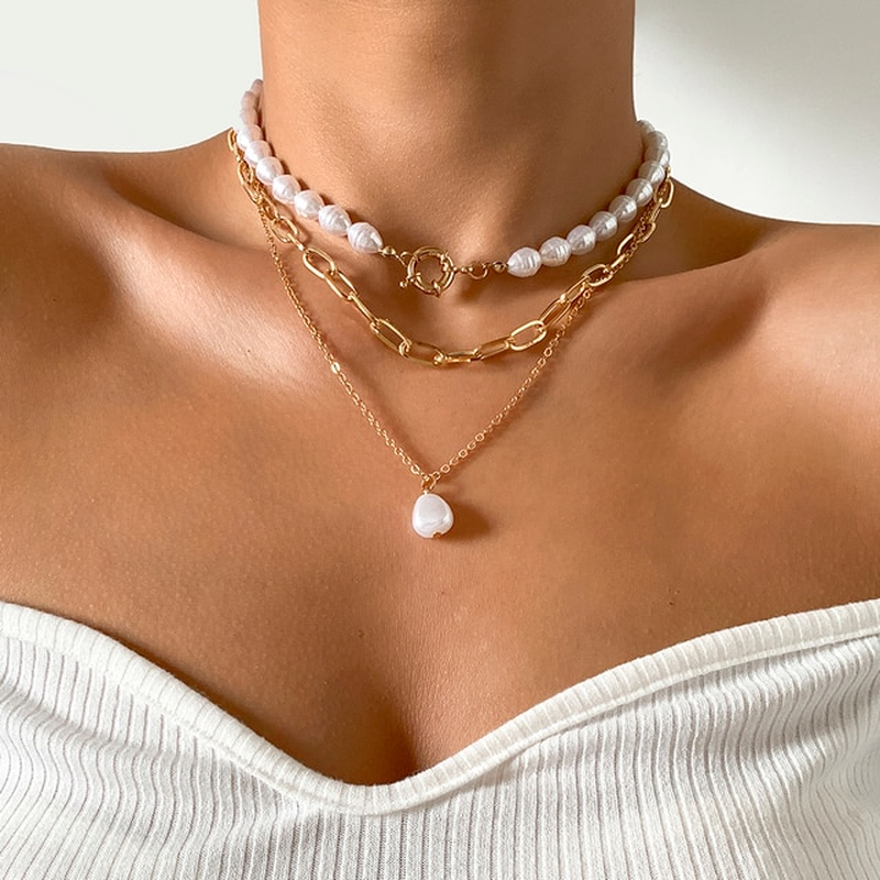 Jackie™ collana di perle 7